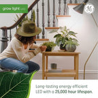 GE 93130546 Grow Light A19 LED Bulb 2-Pack