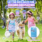 Jovella Automatic Oscillating Bubble Machine