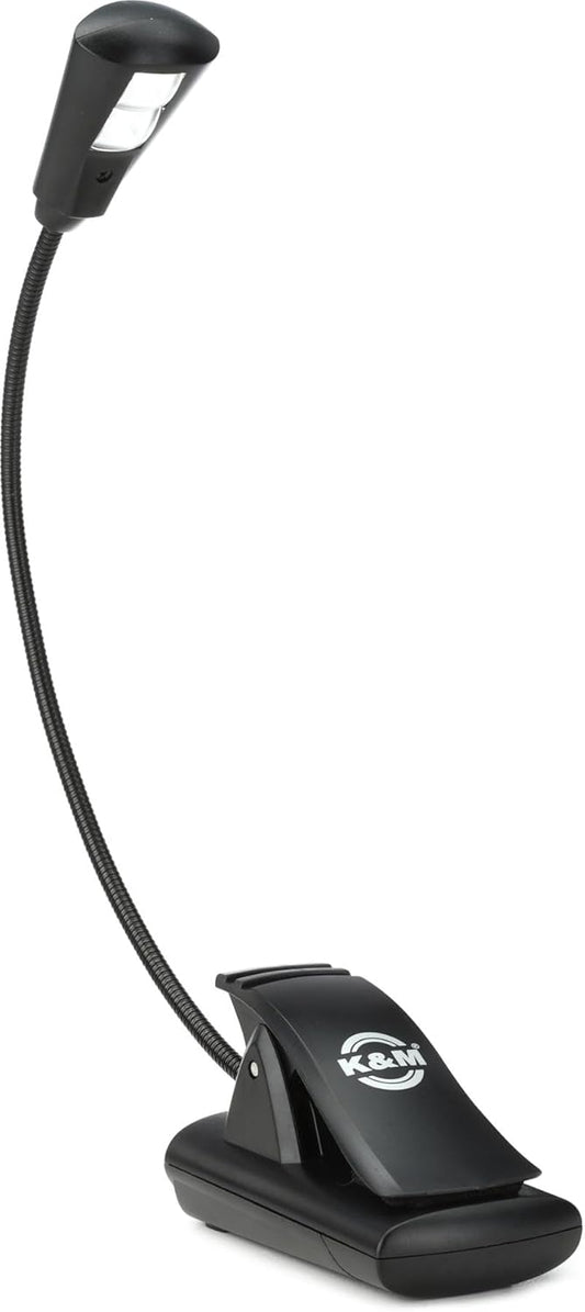 K&M 12242.000.55 LED Music Stand Light FlexLight Black