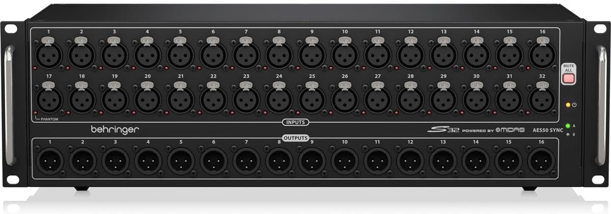Behringer S32 32-Channel Digital Stage Box