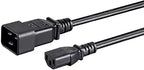 Monoprice  3-Prong Power Cord - 6 Feet IEC 60320 C20 to C13, 15A