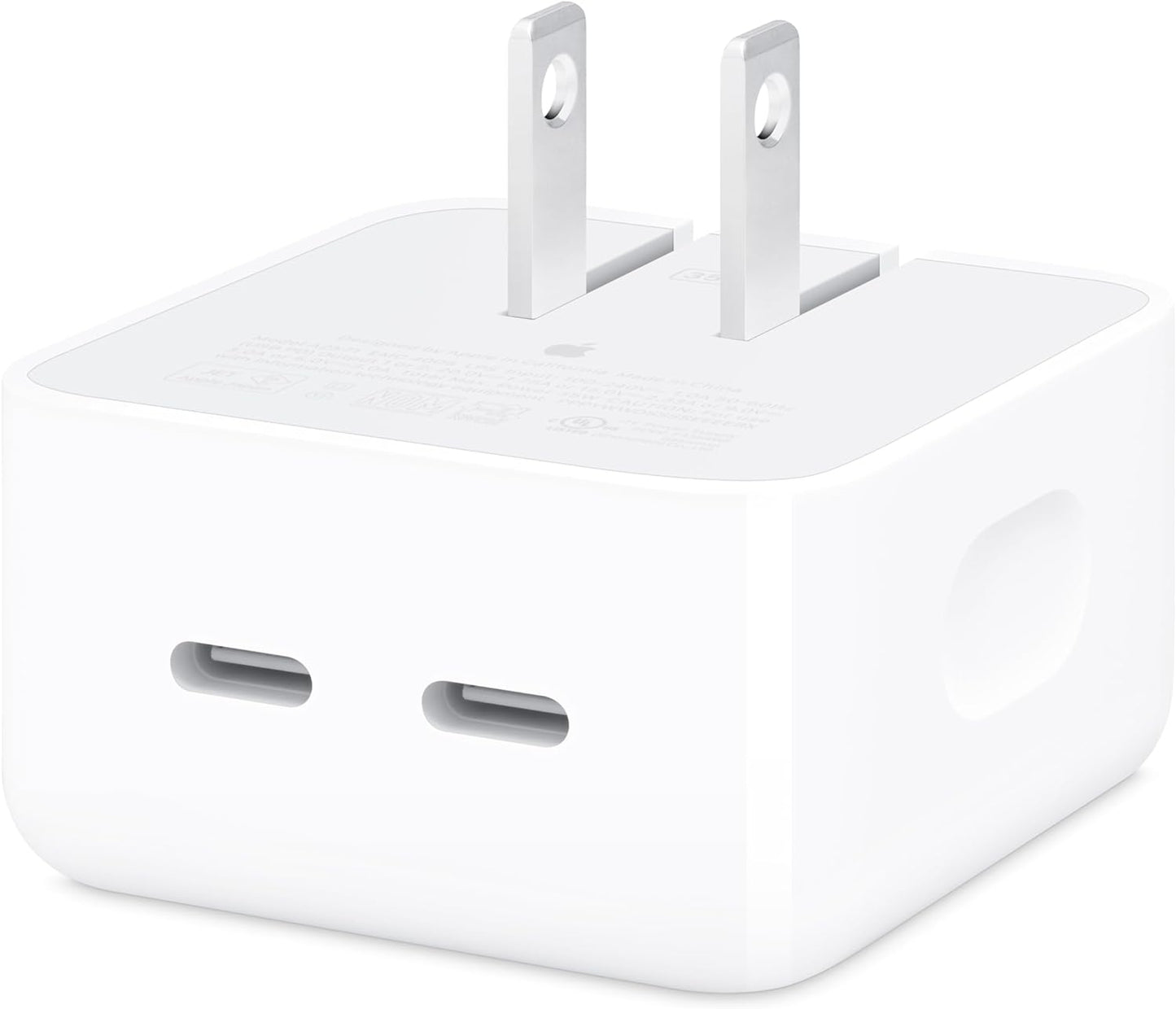 Apple MW2H3AM/A 35W Dual USB-C Compact Power Adapter