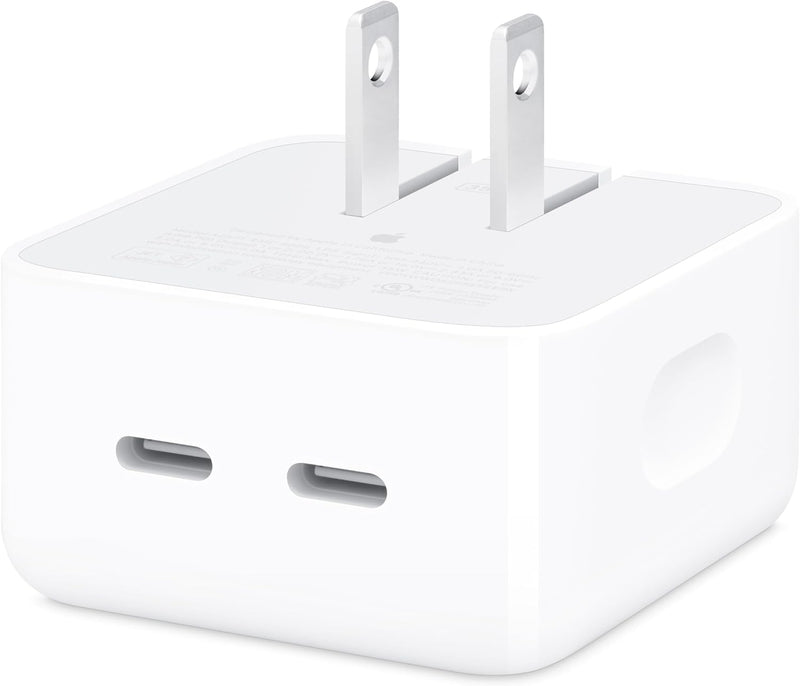 Apple MW2H3AM/A 35W Dual USB-C Compact Power Adapter — main product image