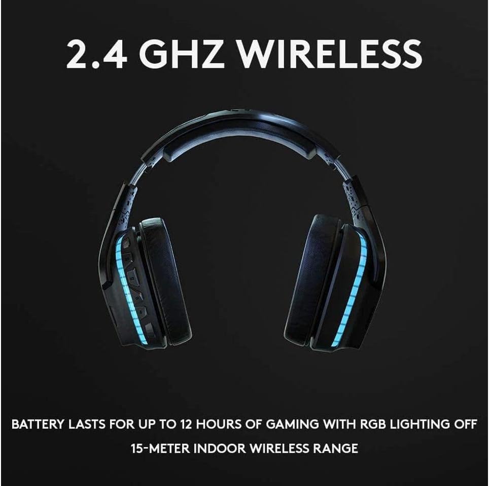 Logitech 981000742 G935 Wireless DTS Gaming Headset (Renewed)