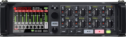 Zoom F8n Pro Multitrack Field Recorder Bundle