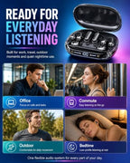 Gftrbn 6-in-1 Open-Ear Clip-On Wireless Earbuds