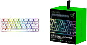 Razer Huntsman Mini 60% Clicky Gaming Keyboard Bundle