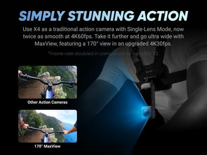 Insta360 X4 8K 360 Action Camera Basic Bundle