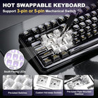 YUNZII X98 Gasket-Mount Wireless Mechanical Keyboard