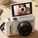 LAISANIM 5K Digital Camera with 18X Zoom and Flip Screen