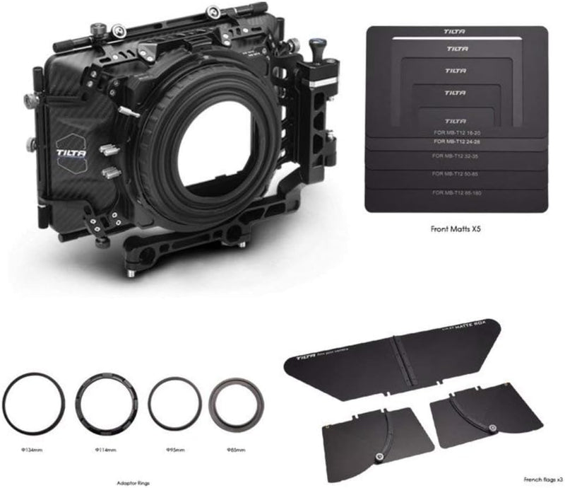 Tilta MB-T04 4x5.65 Carbon Fiber Swing-Away Matte Box — main product image