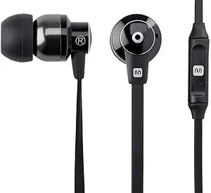 Monoprice 113801 Hi-Fi Reflective Sound Earbuds with Mic