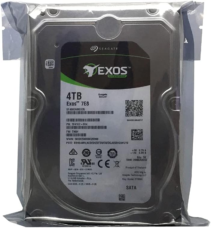 Seagate Exos 7E8 4TB Enterprise HDD (Refurbished)