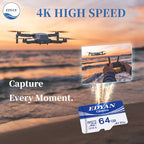 EDYAN 64GB microSDXC Card Camera Series 2-Pack