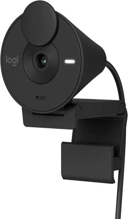Logitech 960-001513 Brio 301 Full HD Webcam with Privacy Shutter