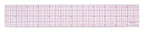 Westcott B-70 12-inch 8ths Graph Beveled Ruler