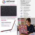 mCover Clear Hard Case for Acer Chromebook 511 C737
