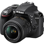 Nikon D3300 24.2MP Digital SLR Camera (Renewed)
