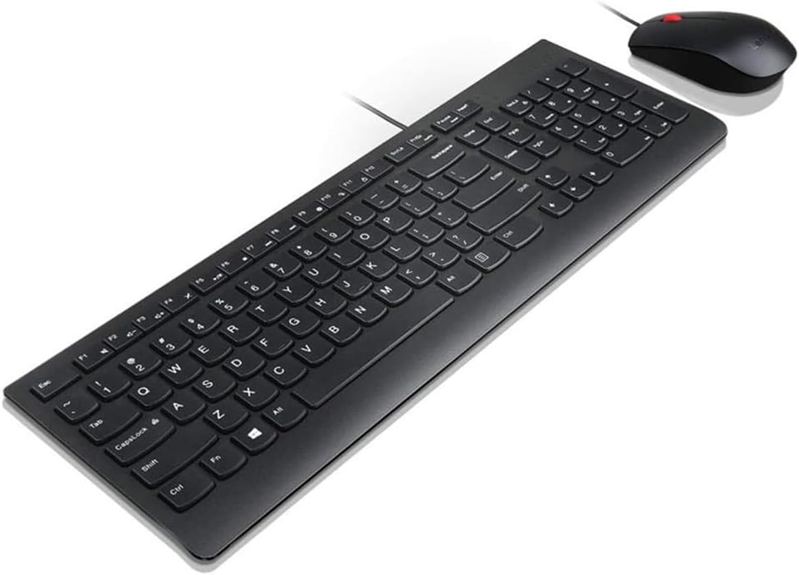 Lenovo 4X30L79883 Essential Wired Keyboard and Mouse Combo