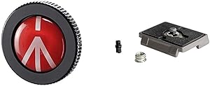 Manfrotto Compact Solid Aluminum Quick Release Plate - Round-PL & 200PL