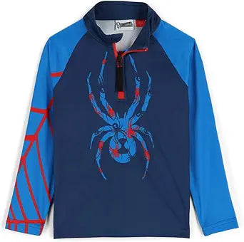 Spyder Bug Half Zip T-Neck Little Boys