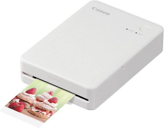 Canon SELPHY QX20 White Compact Photo Printer