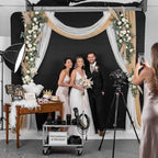 Oudain Double-Sided Tension Fabric Photo Booth Backdrop