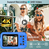 Yifecial 4K Waterproof Underwater Camera, 64MP with 16GB Card