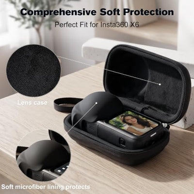 STARTRC TECH Insta360 X6 Hard Carrying Case