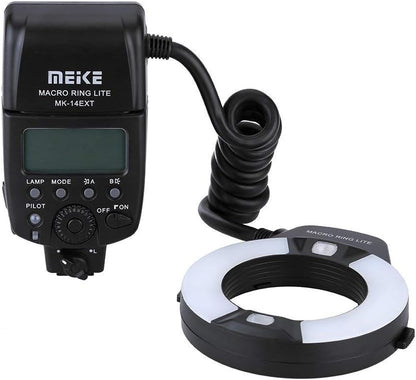 Meike MKR-14EXTN iTTL Macro LED Ring Flash