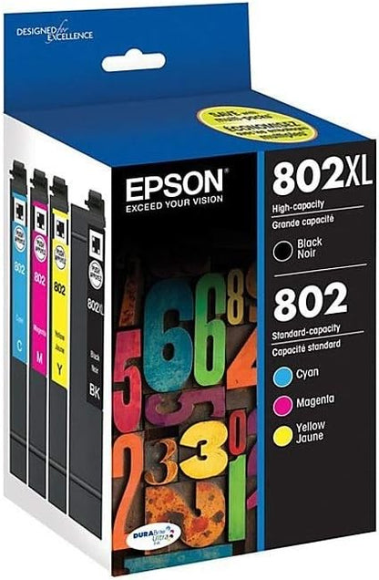Epson T802XL-BCS Ink Cartridge Combo Pack