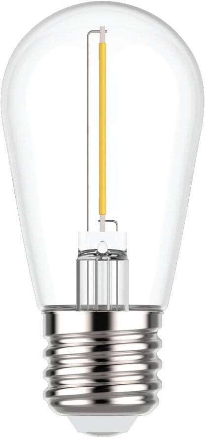 GE 93124132 LED S14 String Light Bulbs Soft White 10-Pack