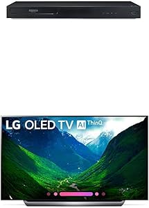 LG UBK90 4K Blu-ray Player + 77" OLED TV - Bundle