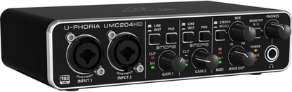 Behringer UMC204HD U-Phoria USB Audio MIDI Interface