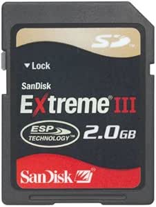 SanDisk SDSDX3-2048-901 Extreme III 2GB SD Memory Card — main product image