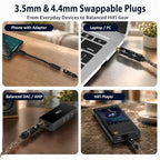 TRNzod Conch In-Ear Monitors with Swappable Tuning Nozzles