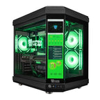 HYPER CYBER Ultra Black Plus Core Ultra 9 Gaming Desktop PC