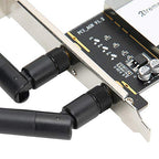 GOTOTOP 300Mbps PCI Wireless Network Card with Dual Antennas