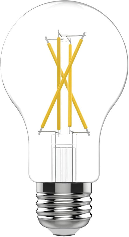 GE 93130682 Reveal HD+ LED 60W A19 Light Bulbs 4-Pack