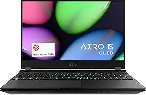 Gigabyte AERO 15 OLED YB-9US5750SP Laptop RTX2080 Super — main product image