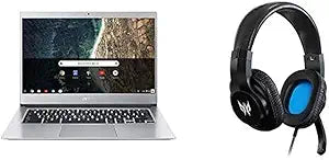 Acer Chromebook 514: Celeron N3350, 4GB RAM, 32GB eMMC + Headset