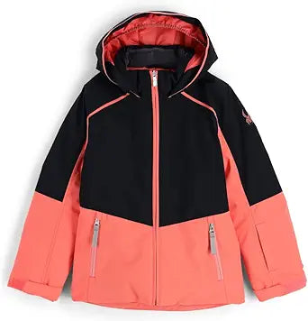 Spyder 225033 Big Girls Conquer Insulated Ski Jacket — main product image