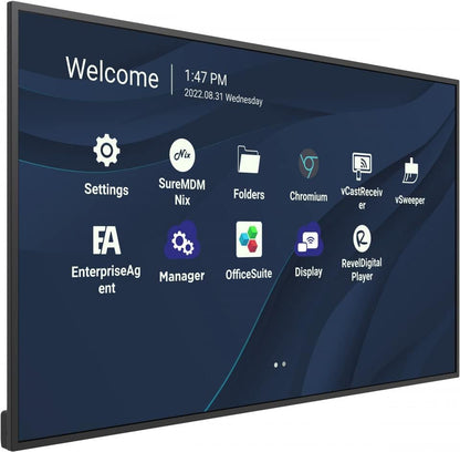 ViewSonic CDE5530 55" 4K UHD Wireless Presentation Display