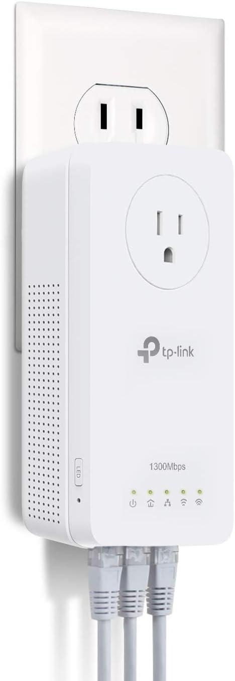 TP-Link TL-WPA8631P Kit AV1300 Powerline WiFi Renewed