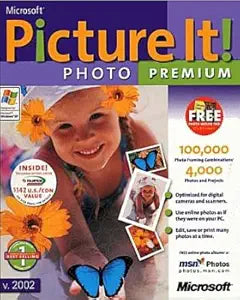 Microsoft Picture It Photo Premium 2002