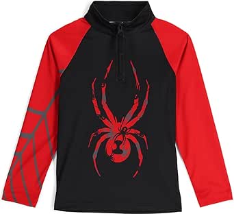 Spyder 38Y125302 Boys Bug Half Zip T-Neck — main product image