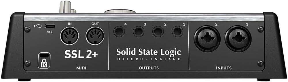 Solid State Logic SSL 2+ MKII 2x4 USB Audio Interface