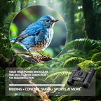 M.A.K 10x25 Compact HD Pocket Binoculars