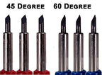 Roland 456 6-Pack Carbide Blade Set 45/60 Degree