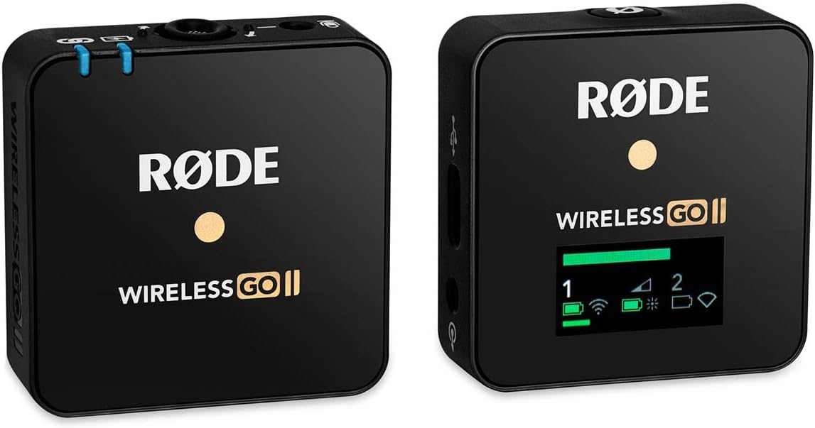Rode Wireless GO II Compact Microphone System Bundle